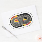 SPRINGVLEUGELS/OVALE 5E SPECIALE KRACHTEN GROEP ST RECHTHOEKIGE STICKER (Envelop)