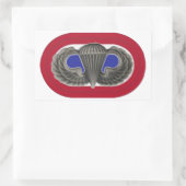 SPRINGVLEUGELS/OVALE 82D STICKERS IN DE LUCHT (Tas)