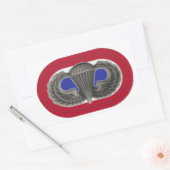 SPRINGVLEUGELS/OVALE 82D STICKERS IN DE LUCHT (Envelop)