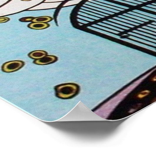 SPRINGVOEDING / MODE KOSTUMONTWERPER POSTER (Hoek)