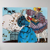 SPRINGVOEDING / MODE KOSTUMONTWERPER POSTER (Voorkant)