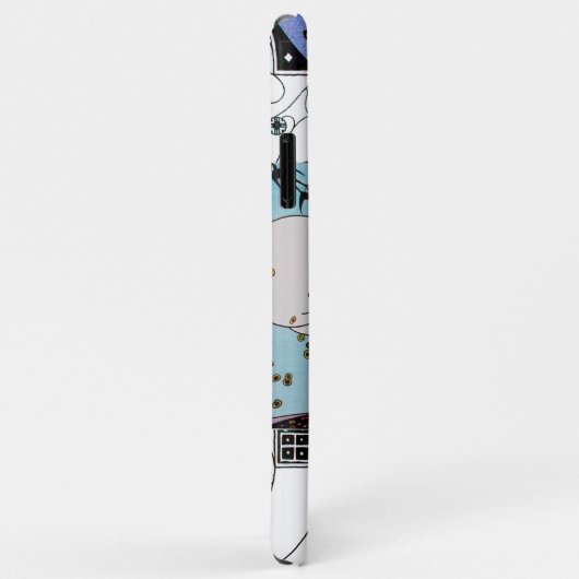 SPRINGVOGELS EN -ZWISSELS / MODE KOSTUMONTWERPER Case-Mate iPhone CASE (Achterkant/rechts)