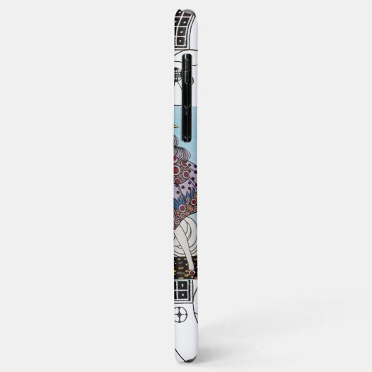 SPRINGVOGELS EN -ZWISSELS / MODE KOSTUMONTWERPER Case-Mate iPhone CASE (Achterkant/links)