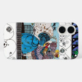 SPRINGVOGELS EN -ZWISSELS / MODE KOSTUMONTWERPER Case-Mate iPhone CASE (Achterkant (horizontaal))