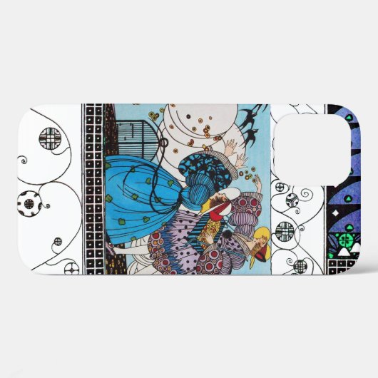 SPRINGVOGELS EN -ZWISSELS / MODE KOSTUMONTWERPER Case-Mate iPhone CASE (Achterkant (horizontaal))