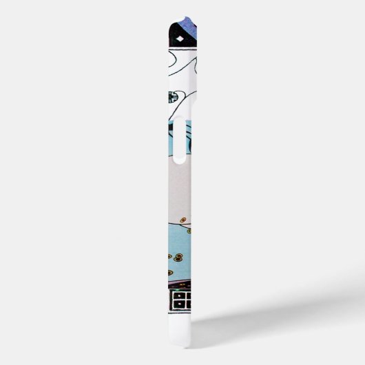 SPRINGVOGELS EN -ZWISSELS / MODE KOSTUMONTWERPER Case-Mate iPhone CASE (Achterkant / Rechts)