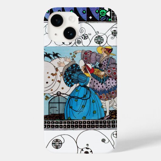 SPRINGVOGELS EN -ZWISSELS / MODE KOSTUMONTWERPER Case-Mate iPhone CASE (Achterkant)