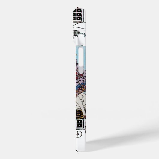 SPRINGVOGELS EN -ZWISSELS / MODE KOSTUMONTWERPER Case-Mate iPhone CASE (Achterkant / Links)