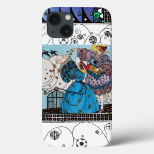 SPRINGVOGELS EN -ZWISSELS / MODE KOSTUMONTWERPER iPhone 13 HOESJE