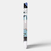 SPRINGVOGELS EN -ZWISSELS / MODE KOSTUMONTWERPER Case-Mate iPhone CASE (Achterkant / Rechts)