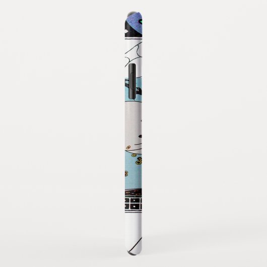 SPRINGVOGELS EN -ZWISSELS / MODE KOSTUMONTWERPER Case-Mate iPhone CASE (Achterkant/rechts)