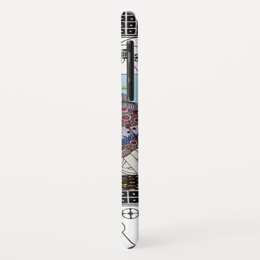 SPRINGVOGELS EN -ZWISSELS / MODE KOSTUMONTWERPER Case-Mate iPhone CASE (Achterkant/links)