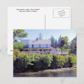 Springwater Lodge - Mayne Island Briefkaart (Voorkant / Achterkant)