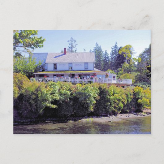 Springwater Lodge - Mayne Island Briefkaart (Voorkant)