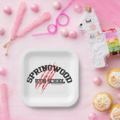 Springwood High School Papieren Bordje (Feest)