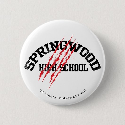 Springwood High School Ronde Button 5,7 Cm (Voorkant)