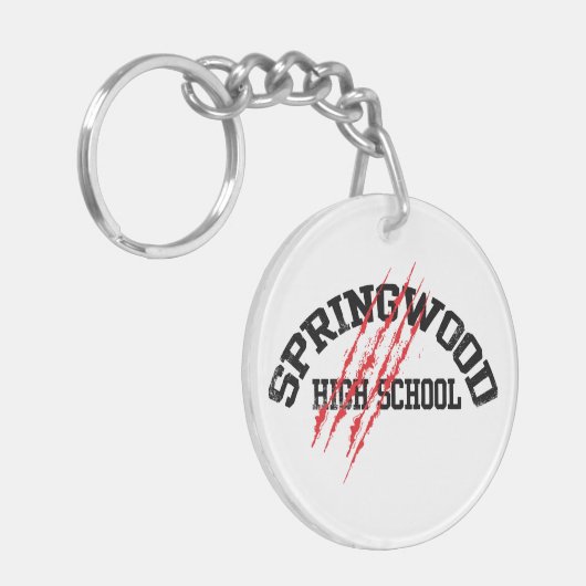 Springwood High School Sleutelhanger (Voorkant Links)
