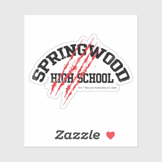 Springwood High School Sticker (Vel)