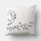 Springy Poodle Kussen (Voorkant)