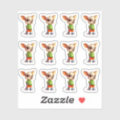 Springy Roo 12 Sticker Blad (Vel)