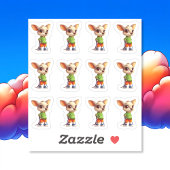 Springy Roo 12 Sticker Blad