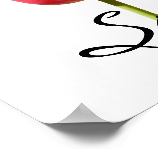 Springy Tulips Poster (Hoek)