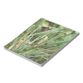 Sprinkhaan camouflage notitieblok (Linkerzijde)