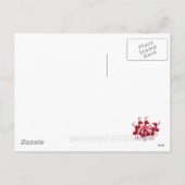 Sprinkhaan en het Briefkaart van Kerstmis van (Achterkant)