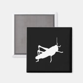 Sprinkhaan Krekels - Insect Lieve Grappige Magneet (Voorkant / Achterkant)