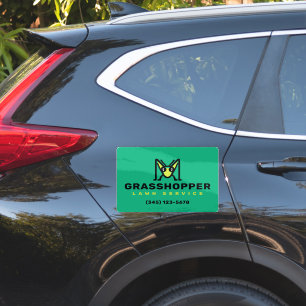 Sprinkhaan Mascotte Logo Bedrijf Sticker