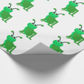Sprinkhaan ontwerp cadeaupapier (Hoek)