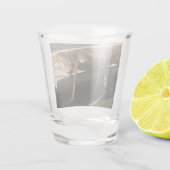 Sprinkhaan Shot Glas (Achterkant)