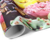 sprinkhanen donuts cadeaupapier (Rol Hoek)