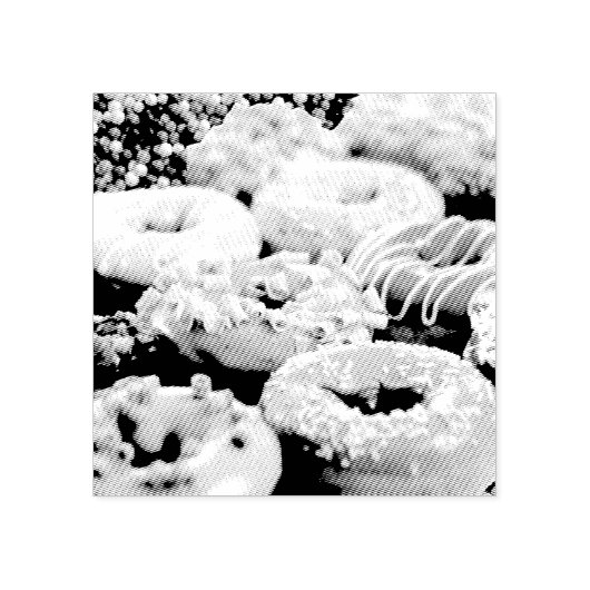 sprinkhanen donuts rubberstempel (Afrduk)