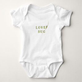 Sprinkhanen Liefdesbeestje Botanische Baby Shower Romper