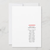 Sprinkle Baby shower - bewerkbare naam, 5x7 Kaart (Achterkant)