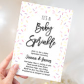 Sprinkle Baby shower Kaart