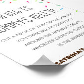 Sprinkle Baby shower Party Sign Poster (Hoek)