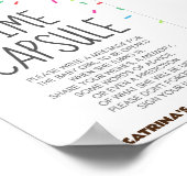 Sprinkle Baby shower Party Sign Poster (Hoek)