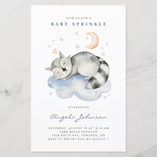 Sprinkle-Baby van het waterverf Slaapvrij (Voorkant)