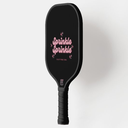 Sprinkle Black Pickleball Paddle (Links)