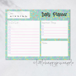Sprinkle Daily Planner Notitieblok