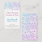 Sprinkle Dessert Bakery behandelt Visitekaartjes (Voorkant / Achterkant)