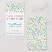Sprinkle Dessert Bakery behandelt Visitekaartjes (Voorkant / Achterkant)