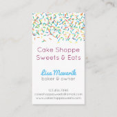 Sprinkle Dessert Bakery behandelt Visitekaartjes (Voorkant)