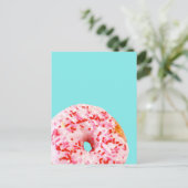 Sprinkle Donut Briefkaart (Staand voorkant)