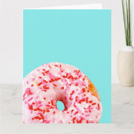 Sprinkle Donut Kaart