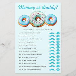 Sprinkle Donut | Mama papa | Baby shower spel
