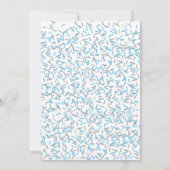 Sprinkle Donut Party Birthday Invitation Kaart (Achterkant)