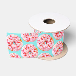 Sprinkle Donut Satijnen Lint